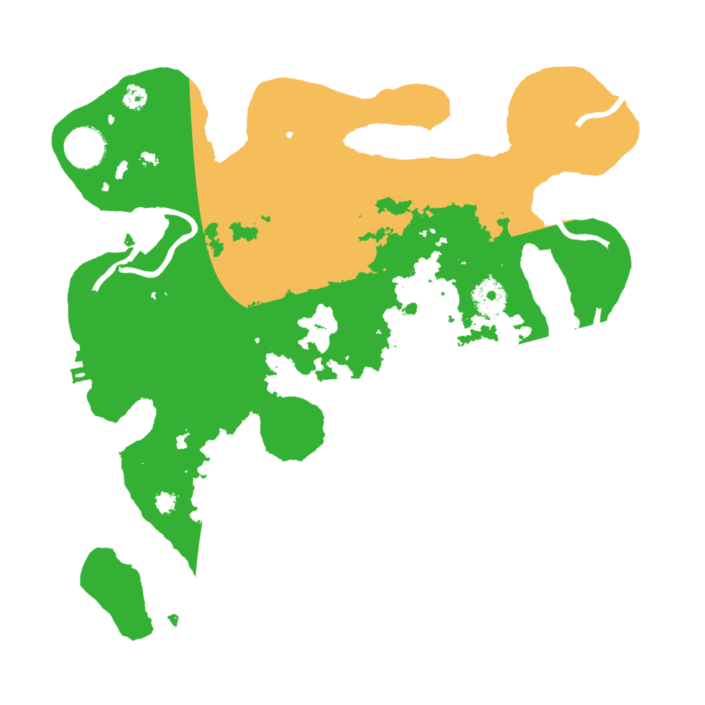 Biome Rust Map: Procedural Map, Size: 3000, Seed: 22868