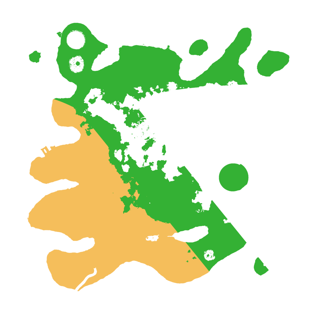 Biome Rust Map: Procedural Map, Size: 3000, Seed: 25887