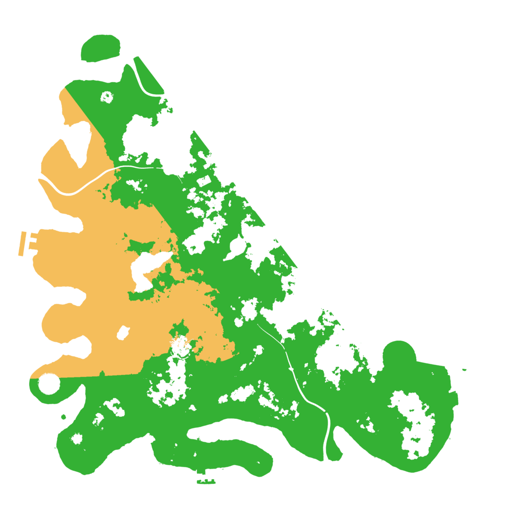 Biome Rust Map: Procedural Map, Size: 4250, Seed: 1724694167