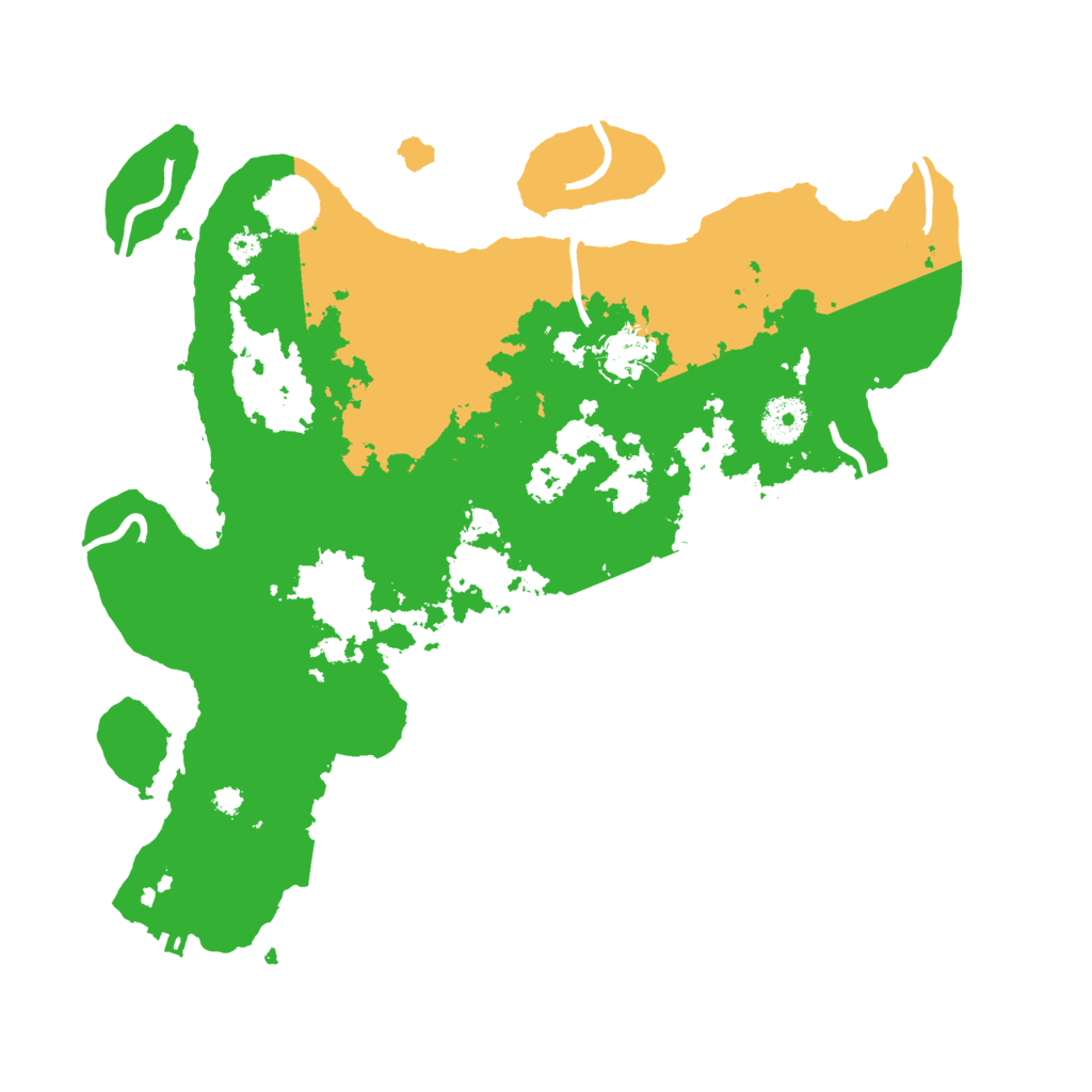 Biome Rust Map: Procedural Map, Size: 3500, Seed: 122271896