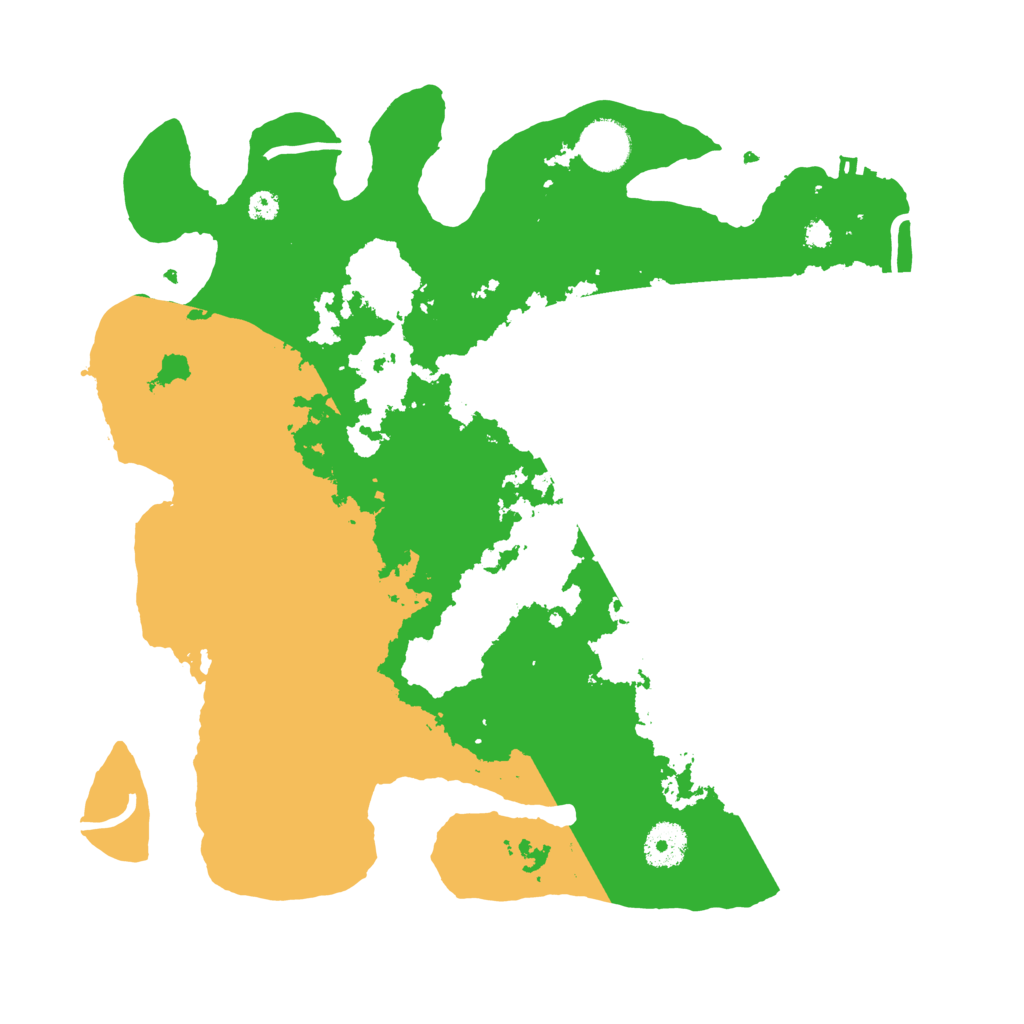 Biome Rust Map: Procedural Map, Size: 3500, Seed: 27360