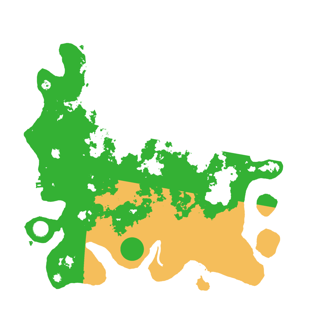 Biome Rust Map: Procedural Map, Size: 3500, Seed: 1480735842