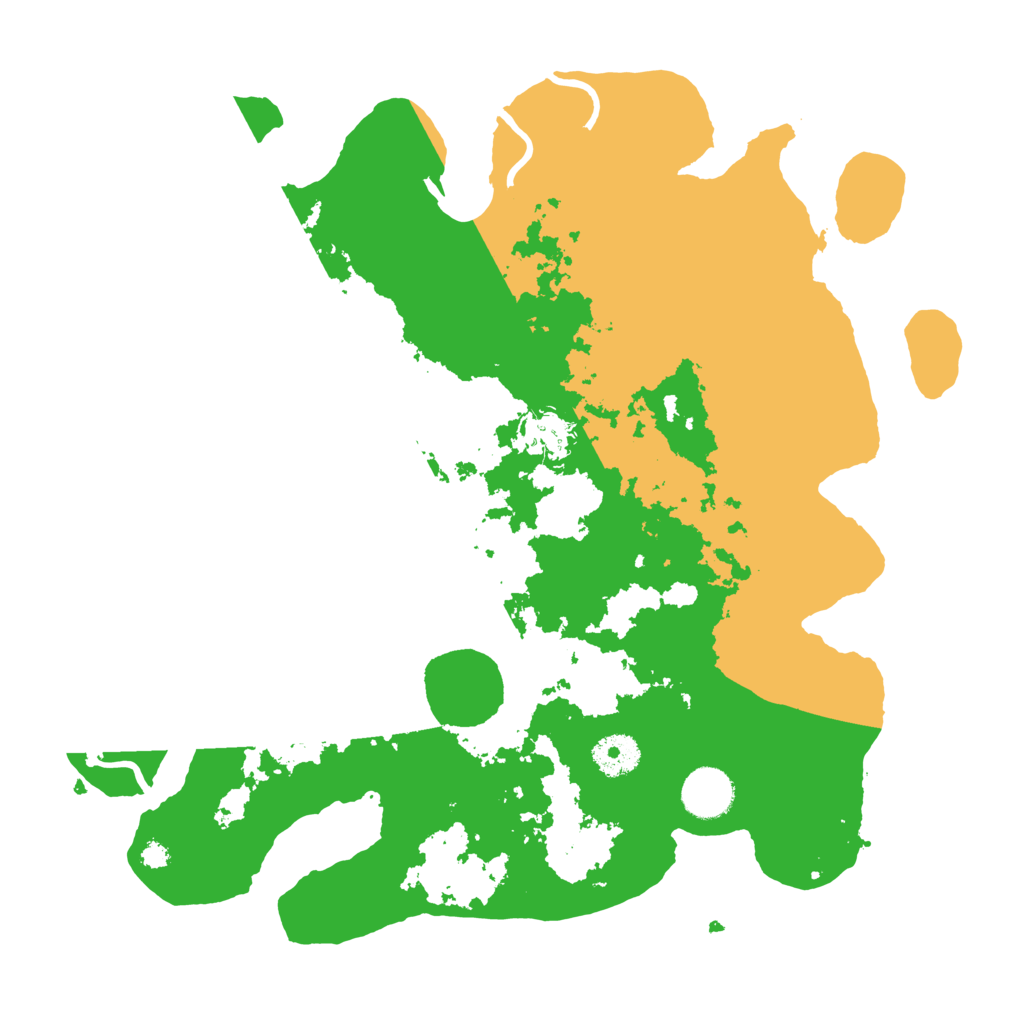 Biome Rust Map: Procedural Map, Size: 3500, Seed: 2306878