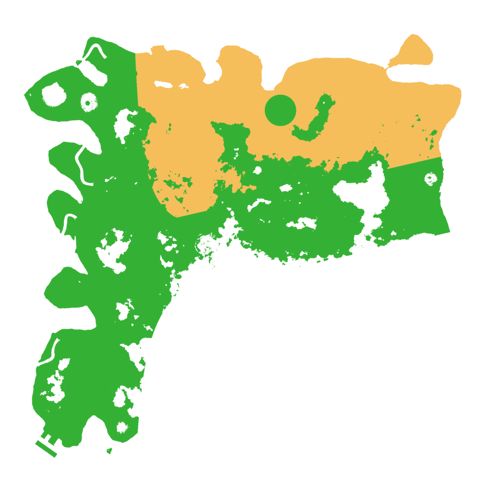 Biome Rust Map: Procedural Map, Size: 4250, Seed: 708599728