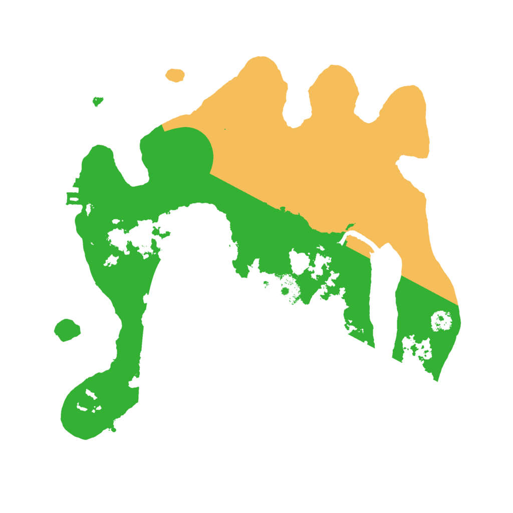 Biome Rust Map: Procedural Map, Size: 2500, Seed: 683