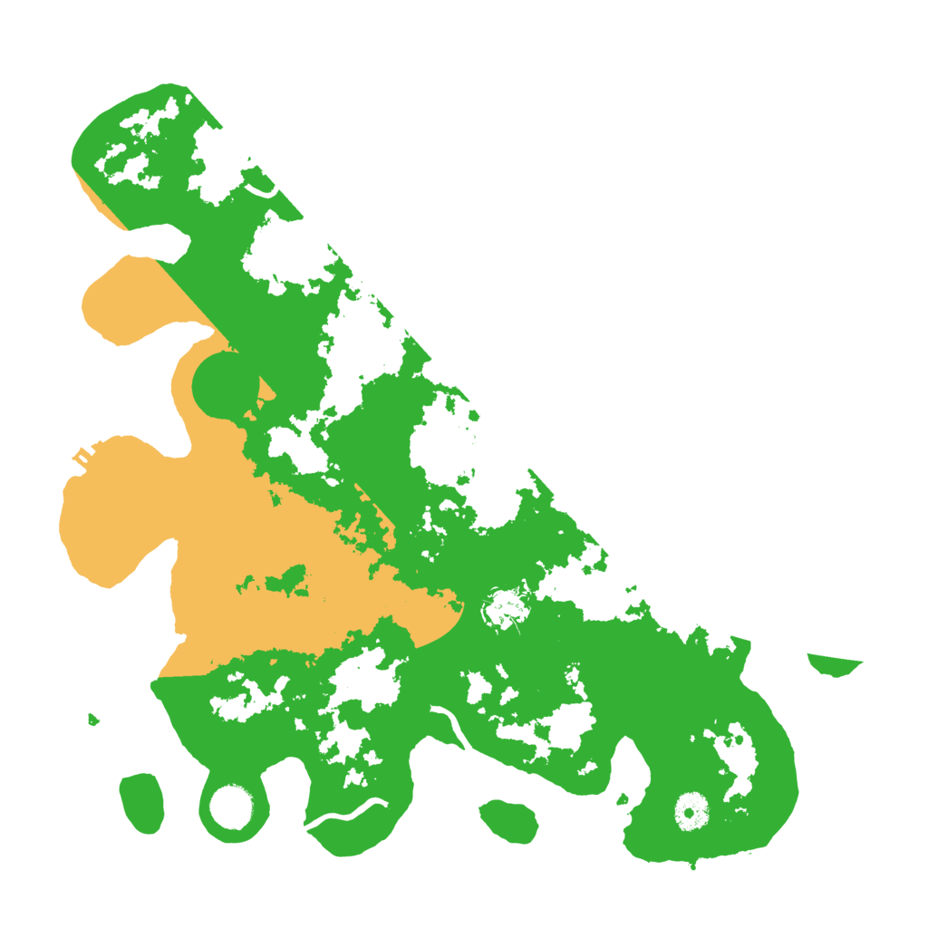 Biome Rust Map: Procedural Map, Size: 3800, Seed: 126532