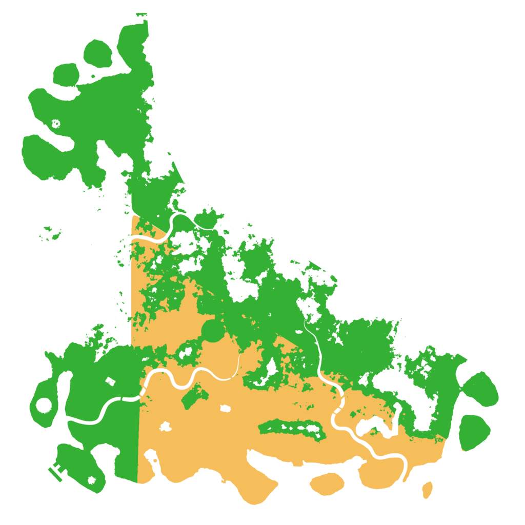 Biome Rust Map: Procedural Map, Size: 6000, Seed: 99