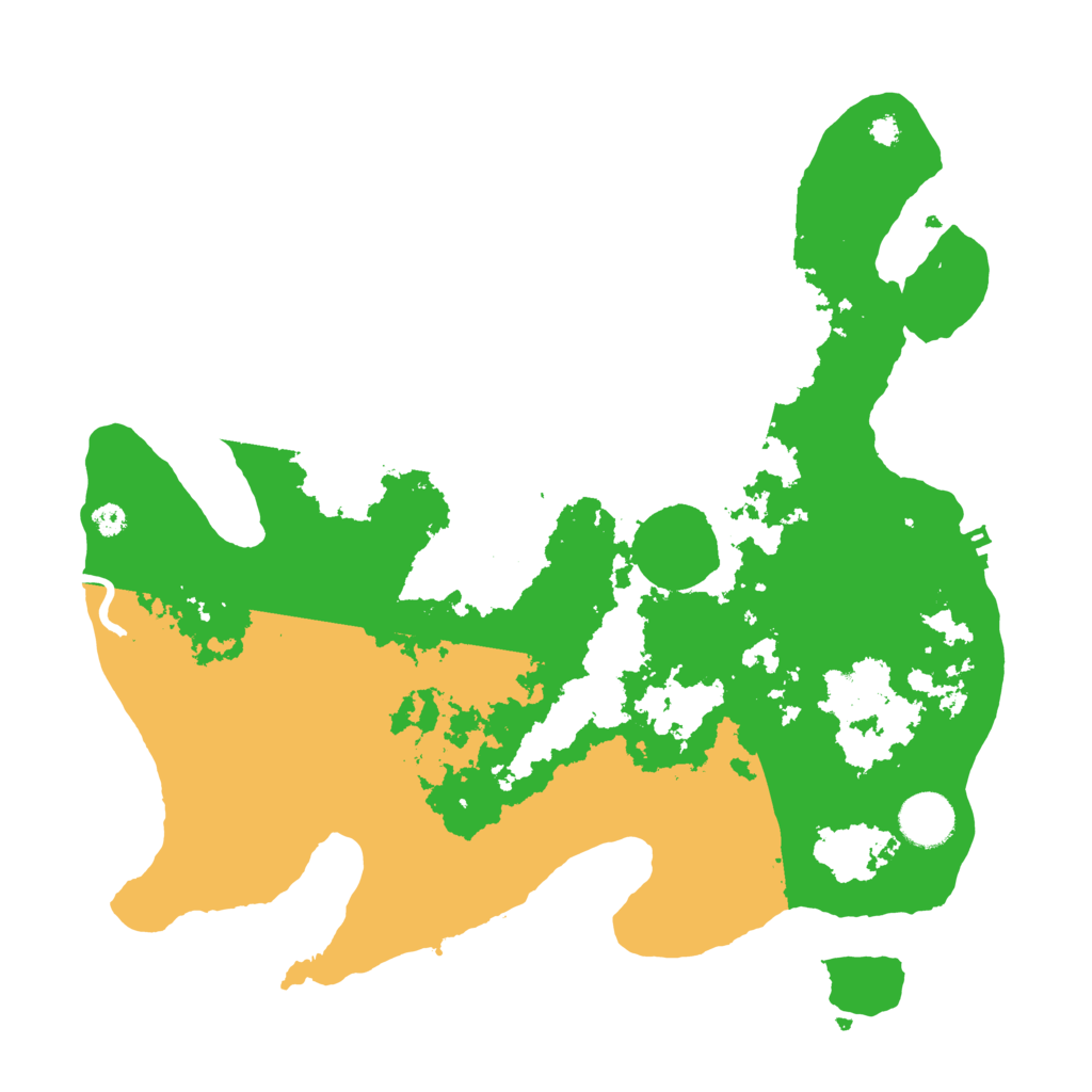 Biome Rust Map: Procedural Map, Size: 3500, Seed: 1047333332