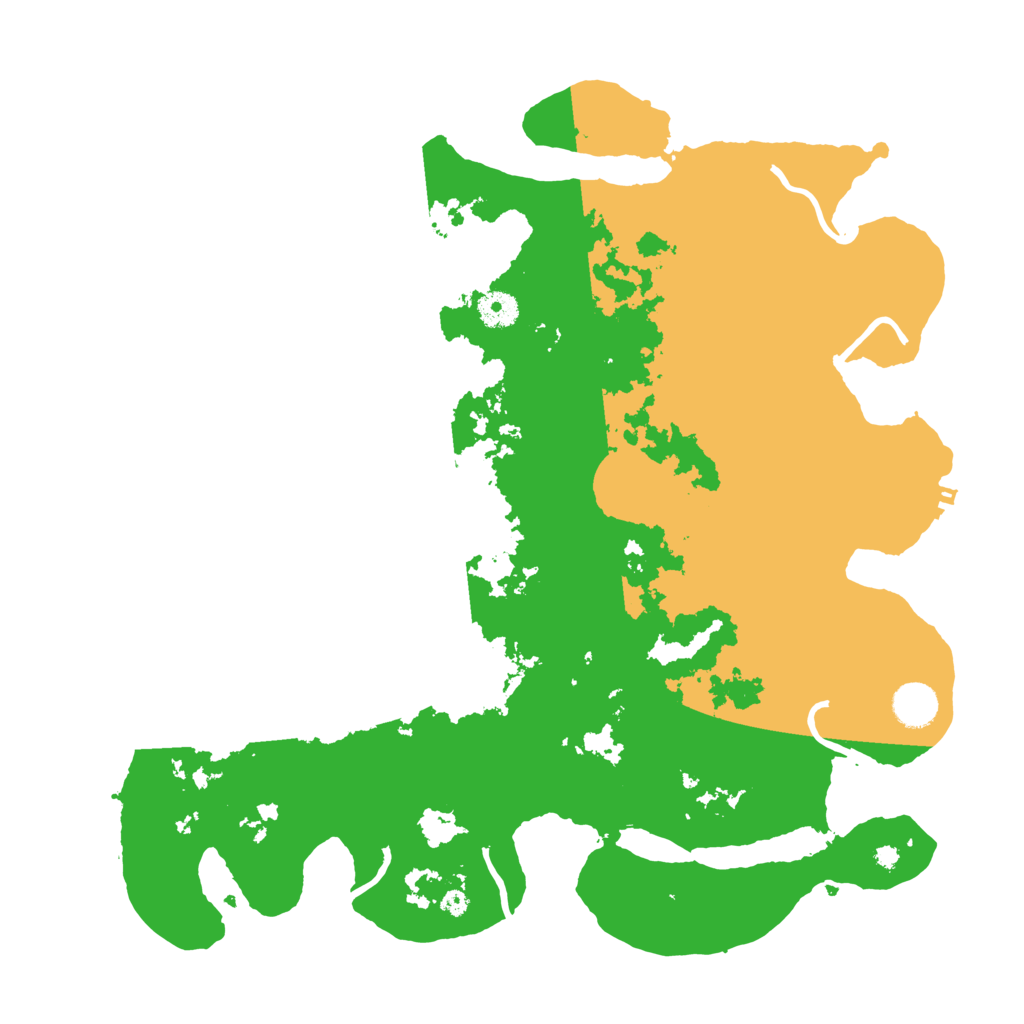 Biome Rust Map: Procedural Map, Size: 4000, Seed: 140838786