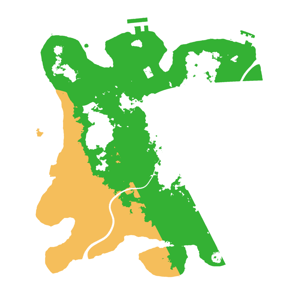Biome Rust Map: Procedural Map, Size: 3000, Seed: 908692793