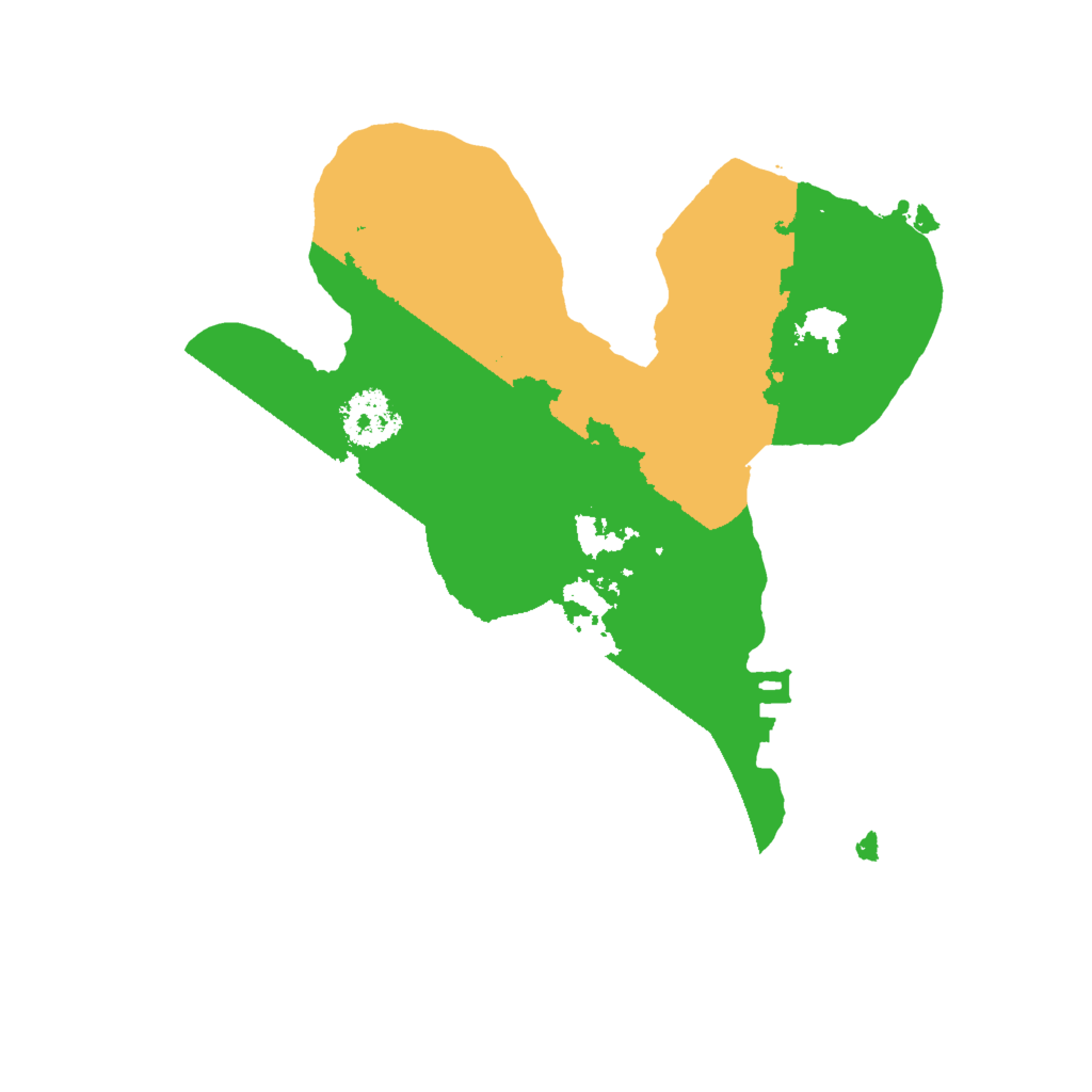 Biome Rust Map: Procedural Map, Size: 2000, Seed: 1635833547