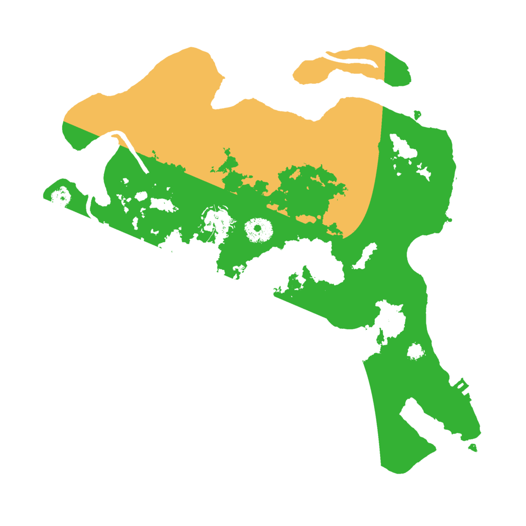Biome Rust Map: Procedural Map, Size: 3000, Seed: 252