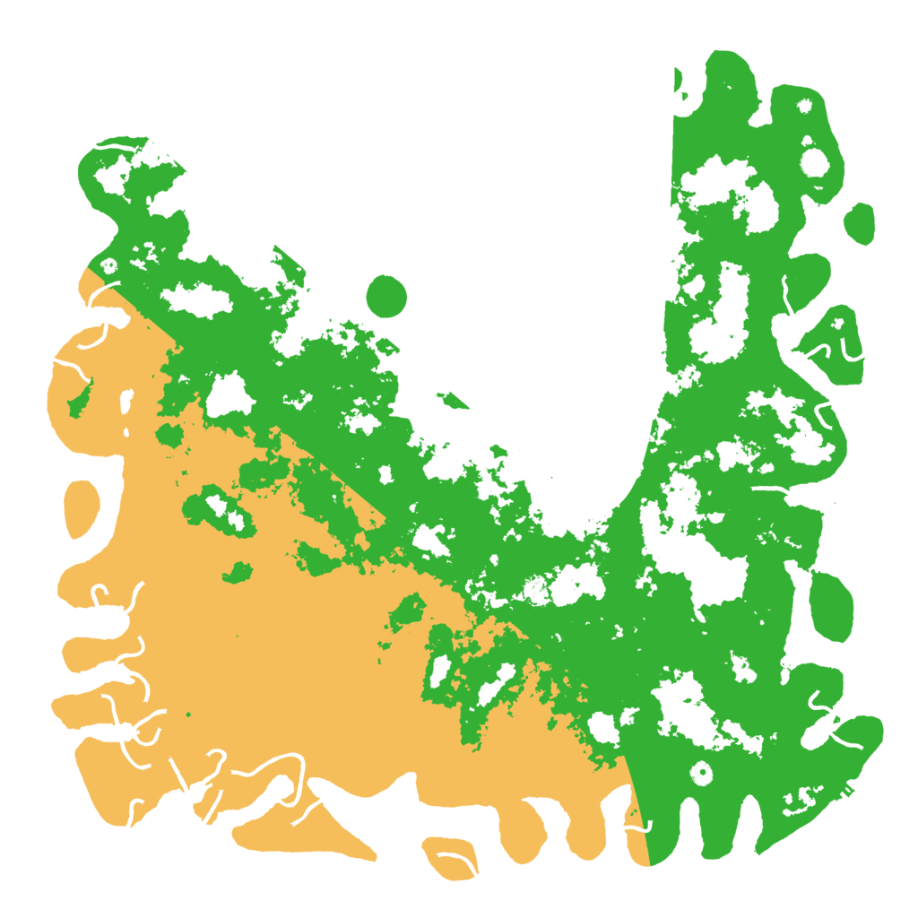 Biome Rust Map: Procedural Map, Size: 6000, Seed: 510318180