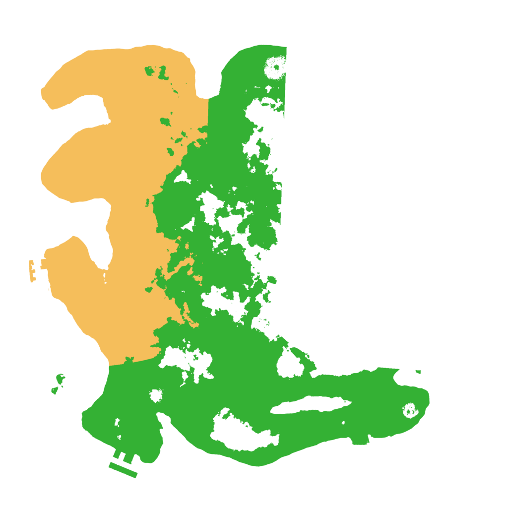 Biome Rust Map: Procedural Map, Size: 3500, Seed: 1154430200