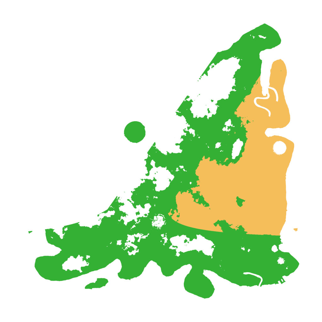 Biome Rust Map: Procedural Map, Size: 4250, Seed: 522207739