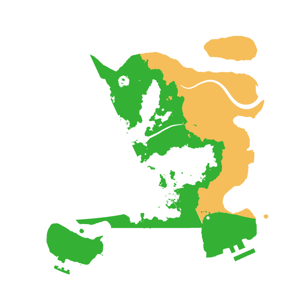 Biome Rust Map: Procedural Map, Size: 2750, Seed: 4848721