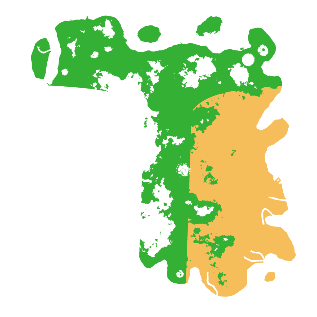 Biome Rust Map: Procedural Map, Size: 4500, Seed: 1878259738