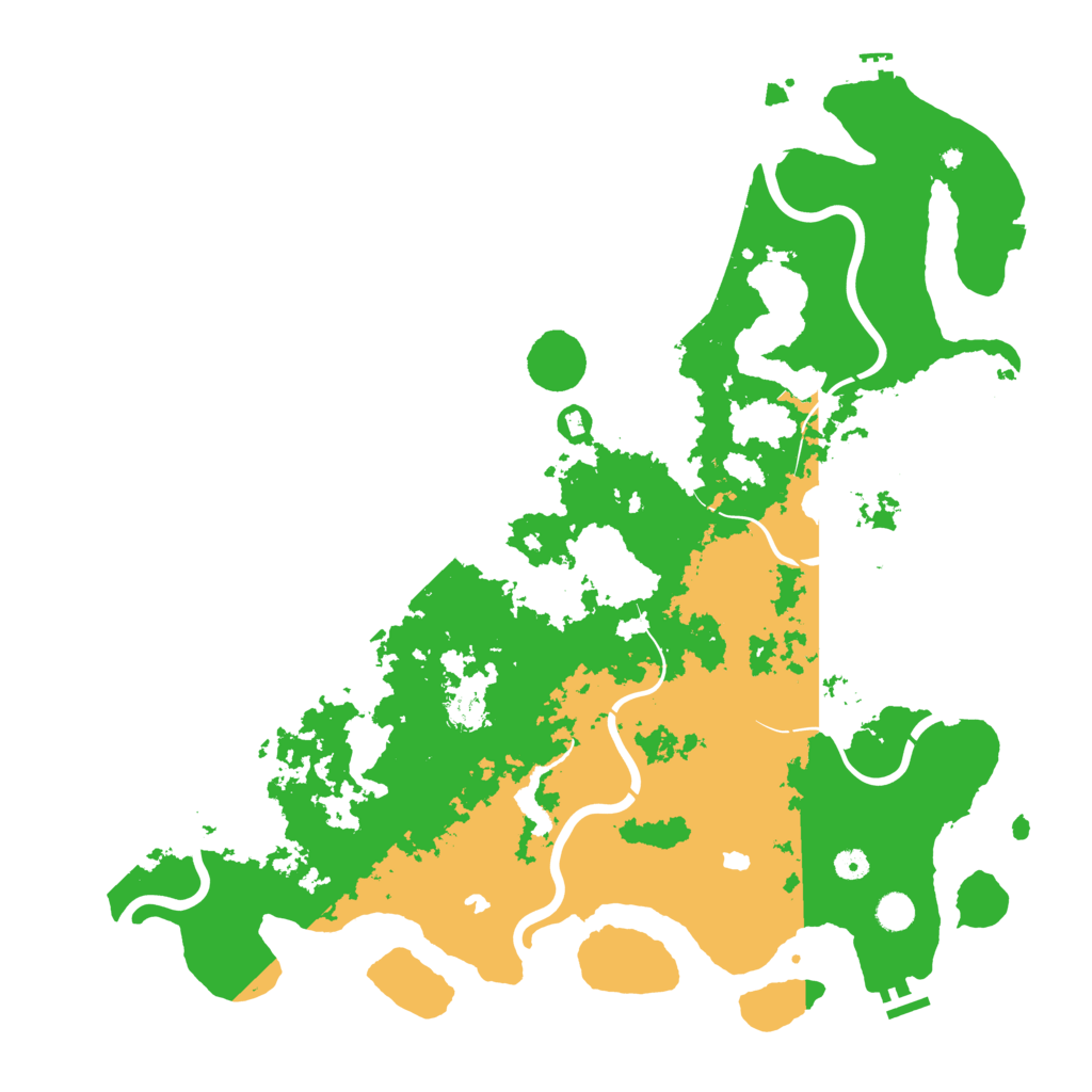 Biome Rust Map: Procedural Map, Size: 5000, Seed: 317619391