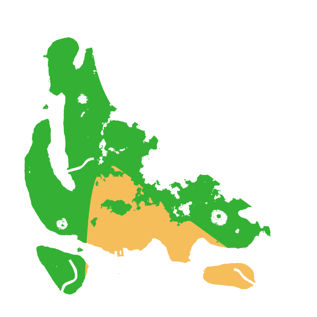 Biome Rust Map: Procedural Map, Size: 3000, Seed: 5110