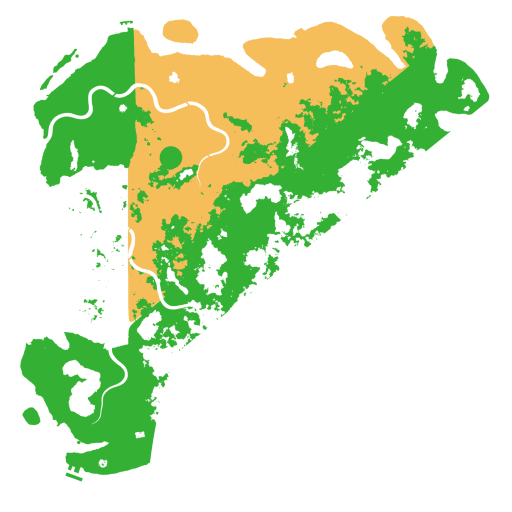 Biome Rust Map: Procedural Map, Size: 6000, Seed: 12112020
