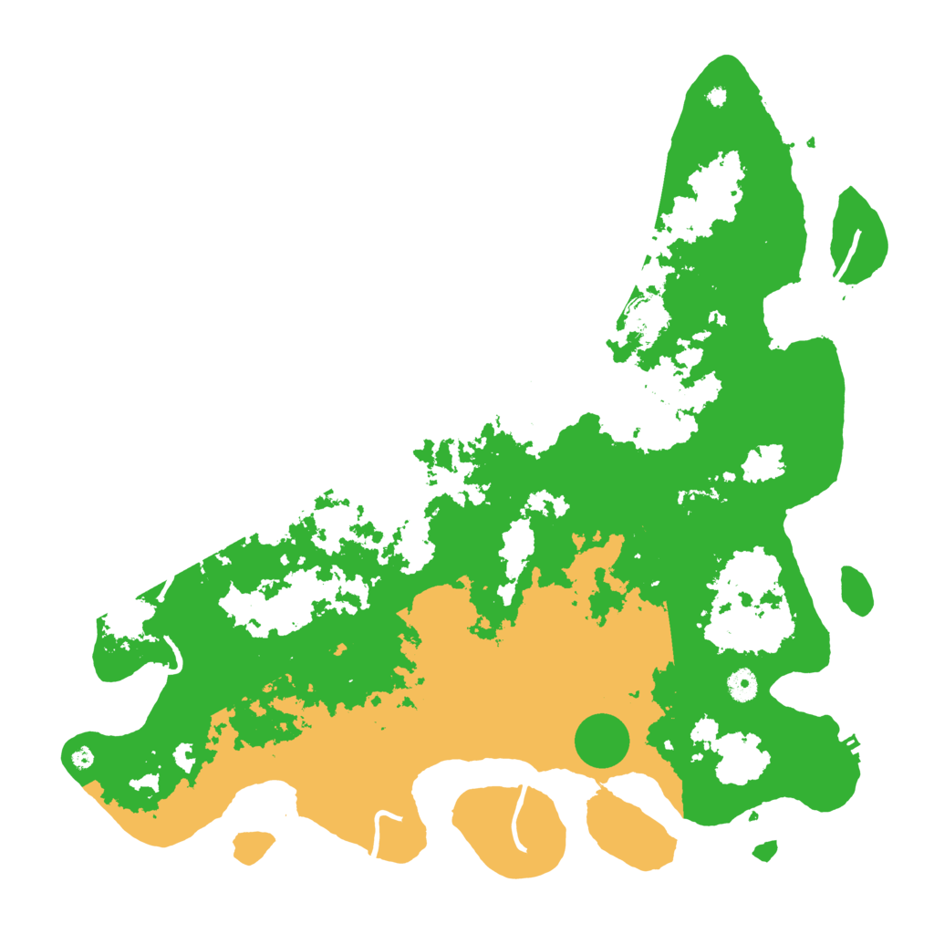 Biome Rust Map: Procedural Map, Size: 4500, Seed: 112929