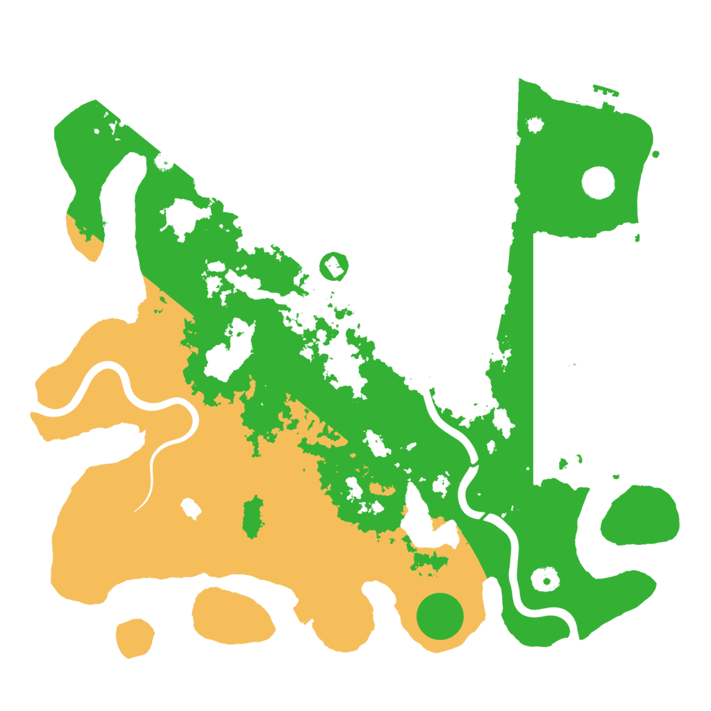 Biome Rust Map: Procedural Map, Size: 4000, Seed: 27900