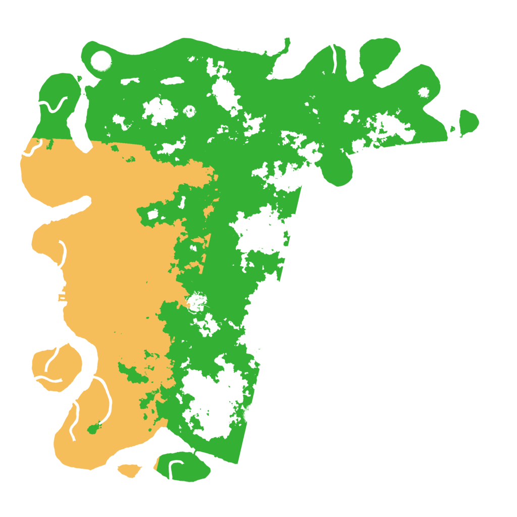 Biome Rust Map: Procedural Map, Size: 4500, Seed: 720163289