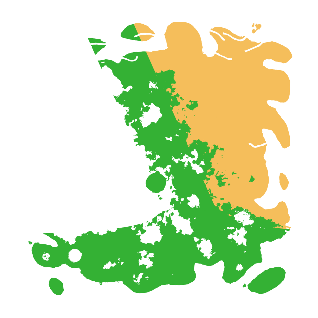 Biome Rust Map: Procedural Map, Size: 4300, Seed: 873833841