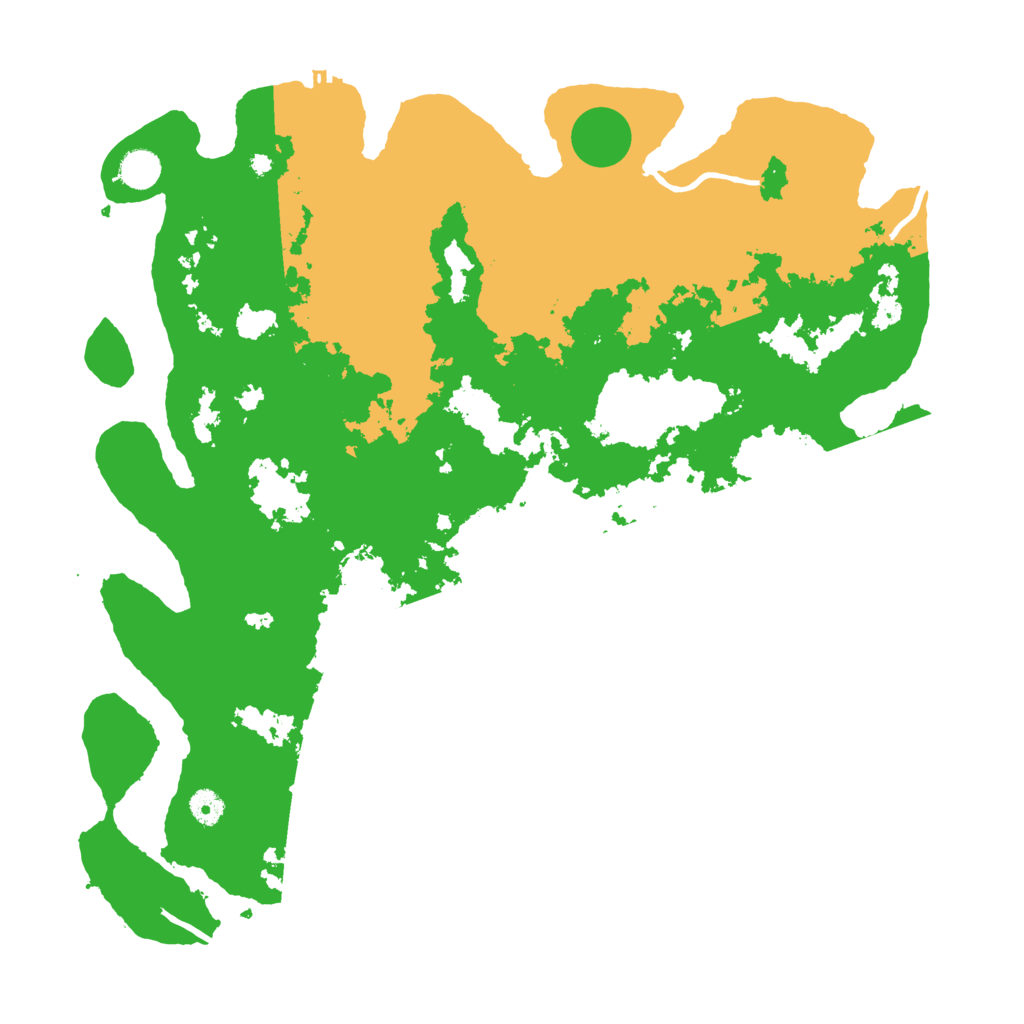 Biome Rust Map: Procedural Map, Size: 4500, Seed: 2045017569