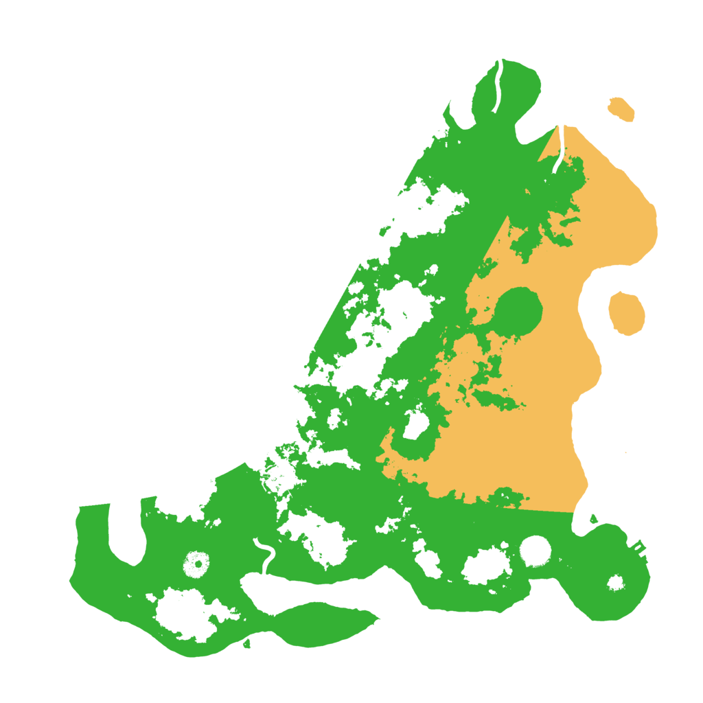 Biome Rust Map: Procedural Map, Size: 4000, Seed: 614536