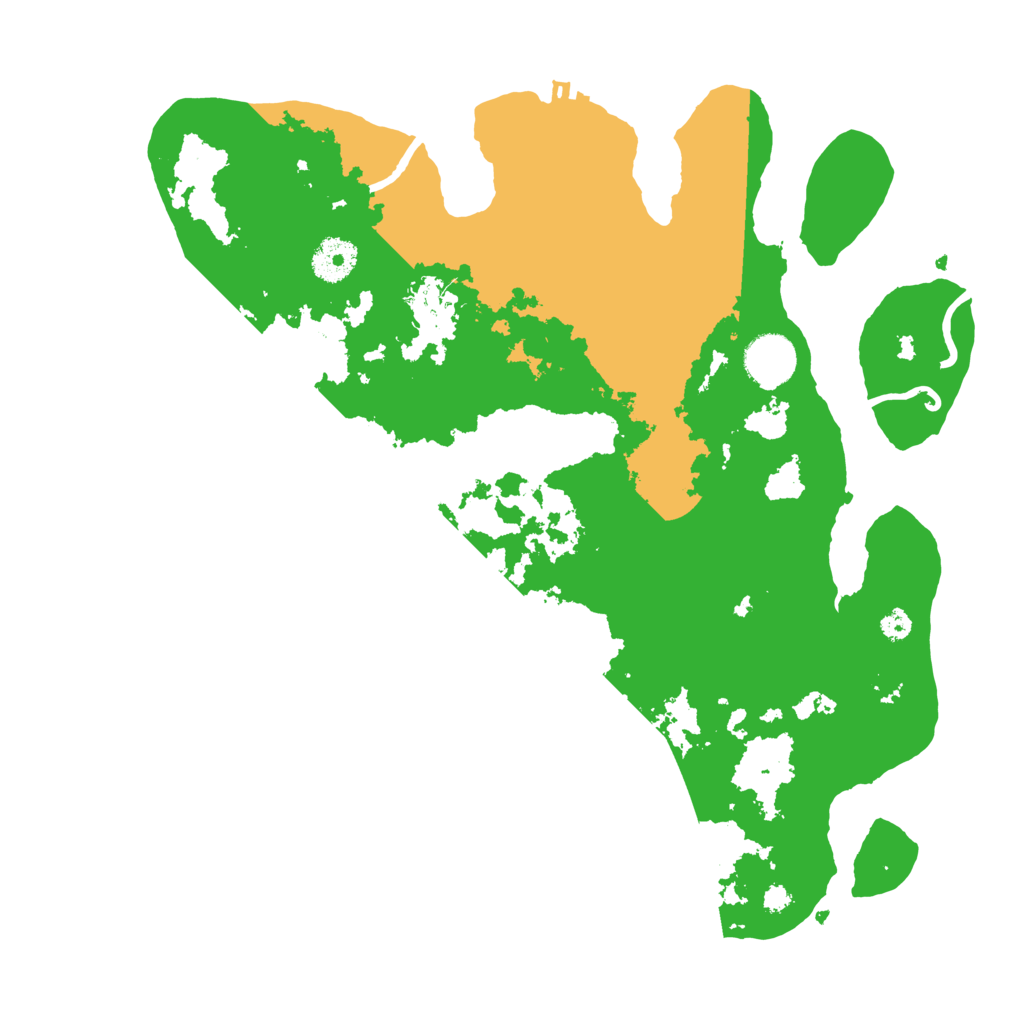 Biome Rust Map: Procedural Map, Size: 3500, Seed: 1668606556