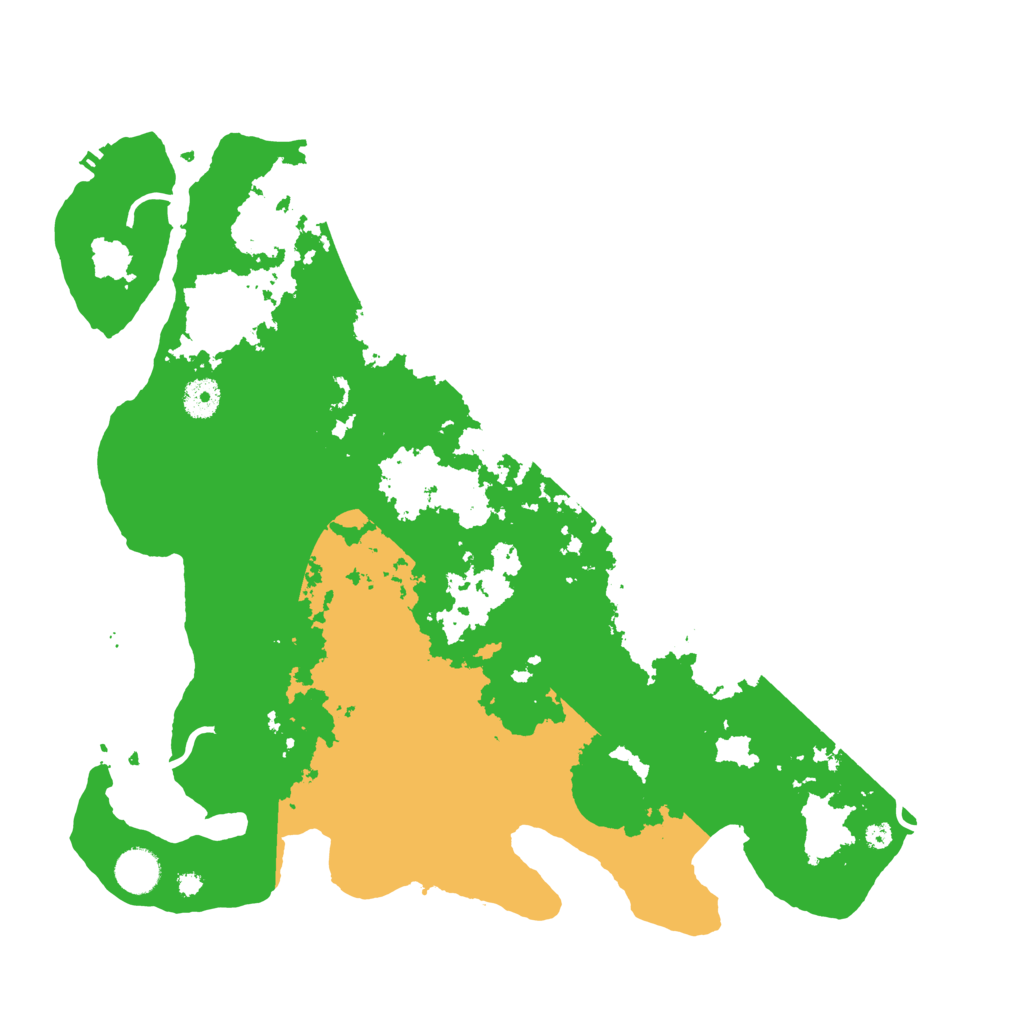 Biome Rust Map: Procedural Map, Size: 4000, Seed: 6801572