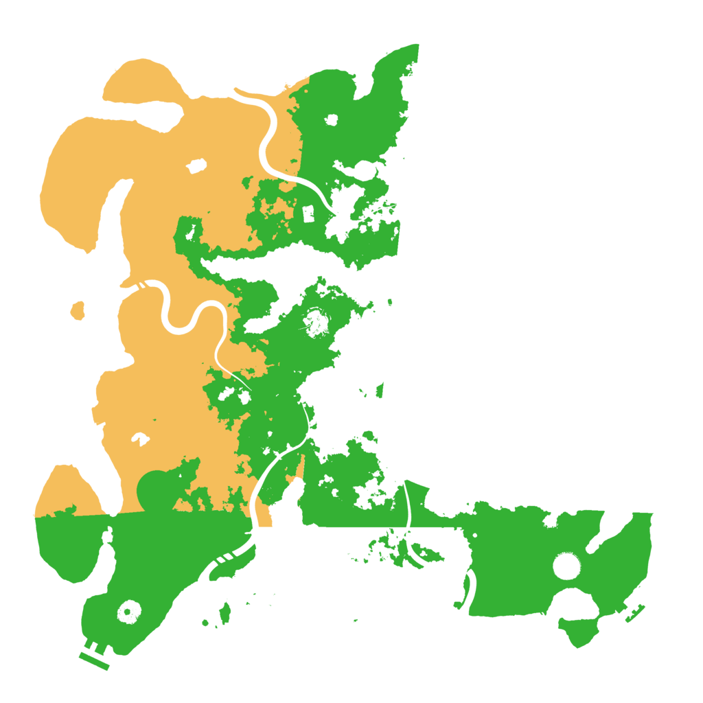 Biome Rust Map: Procedural Map, Size: 4500, Seed: 469