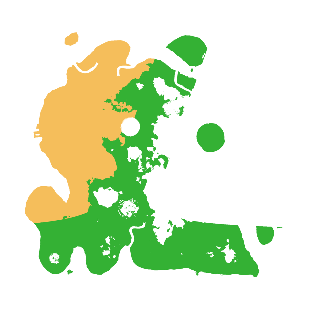 Biome Rust Map: Procedural Map, Size: 3000, Seed: 138256