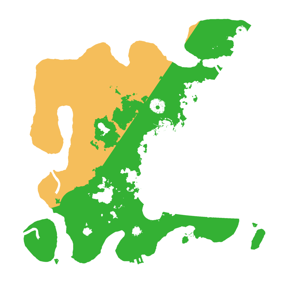 Biome Rust Map: Procedural Map, Size: 3000, Seed: 1551443135