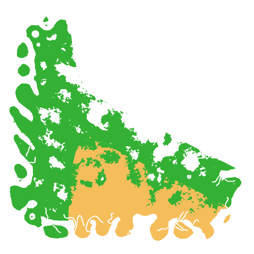 Biome Rust Map: Procedural Map, Size: 6000, Seed: 872346843