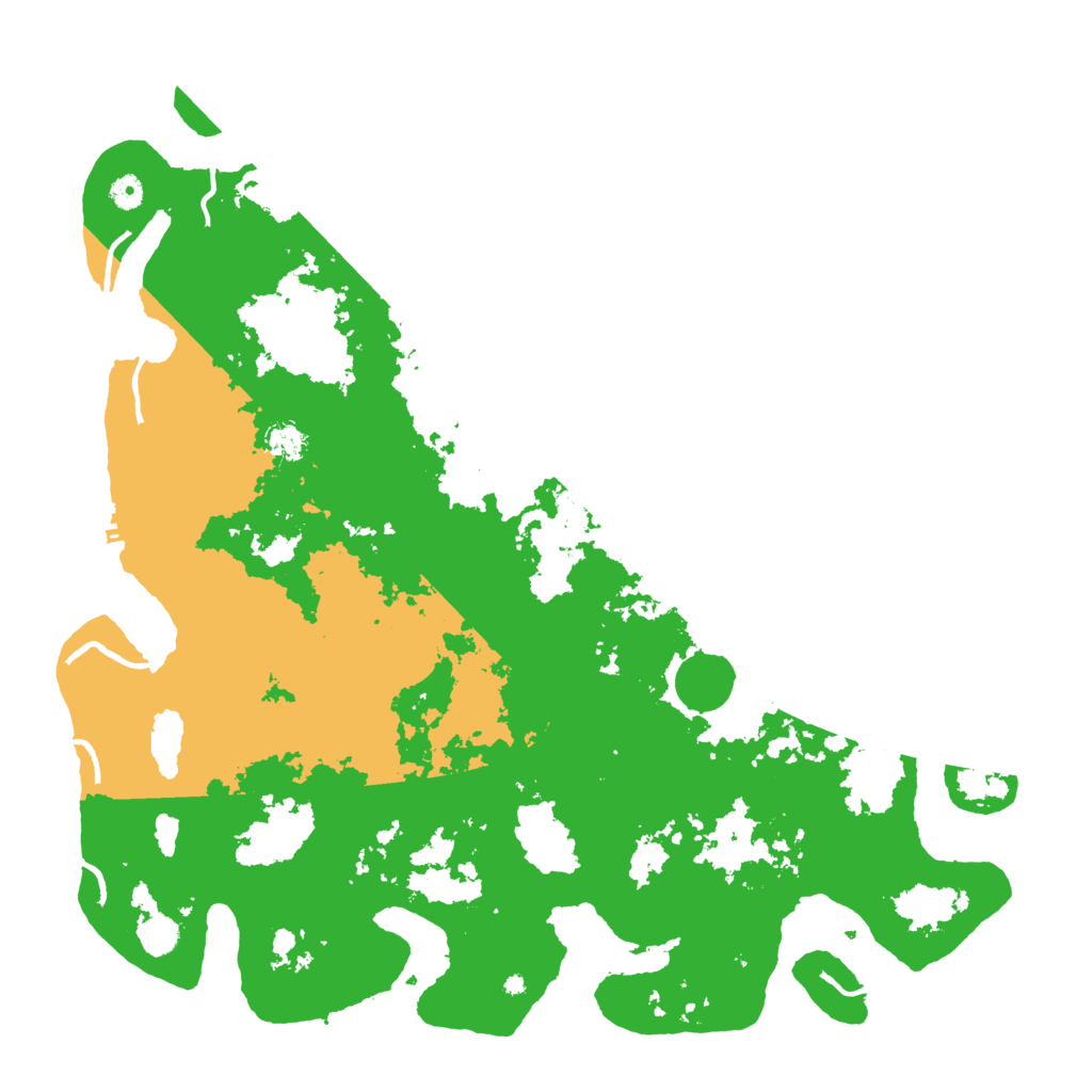Biome Rust Map: Procedural Map, Size: 5000, Seed: 1115644577