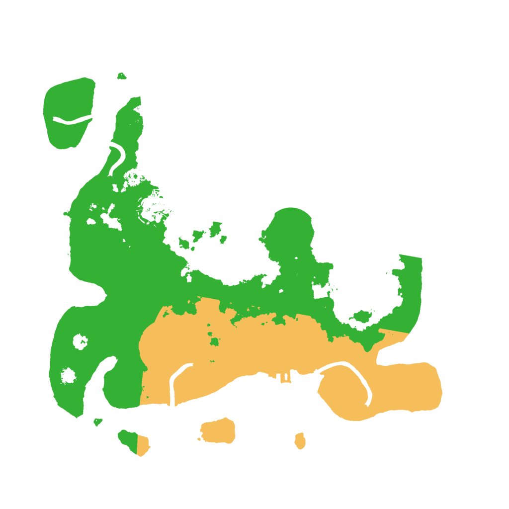 Biome Rust Map: Procedural Map, Size: 3000, Seed: 1914687114