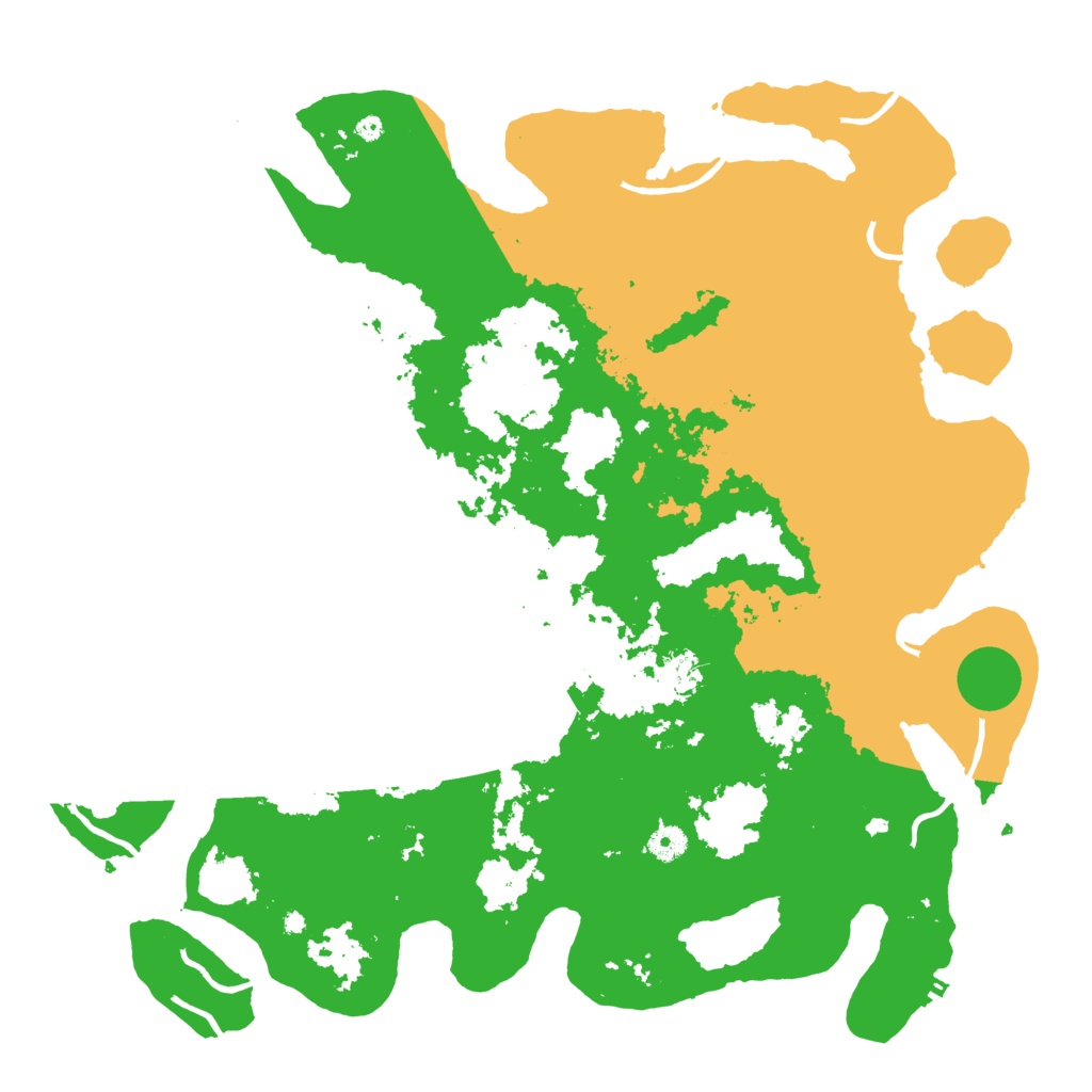 Biome Rust Map: Procedural Map, Size: 4500, Seed: 1557842753