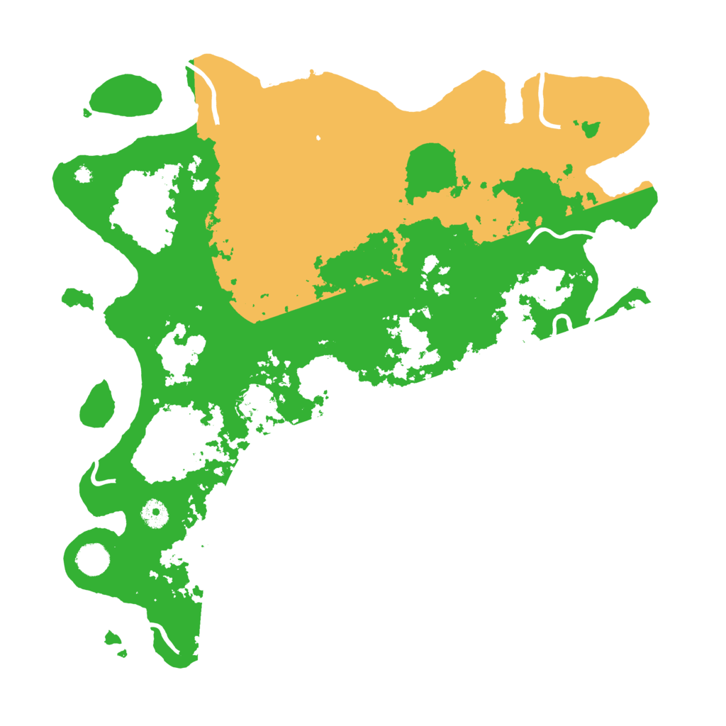 Biome Rust Map: Procedural Map, Size: 4000, Seed: 8327835