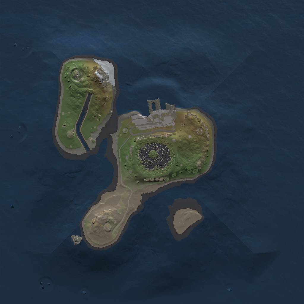 Rust Map: Procedural Map, Size: 1500, Seed: 1605905496, 5 Monuments