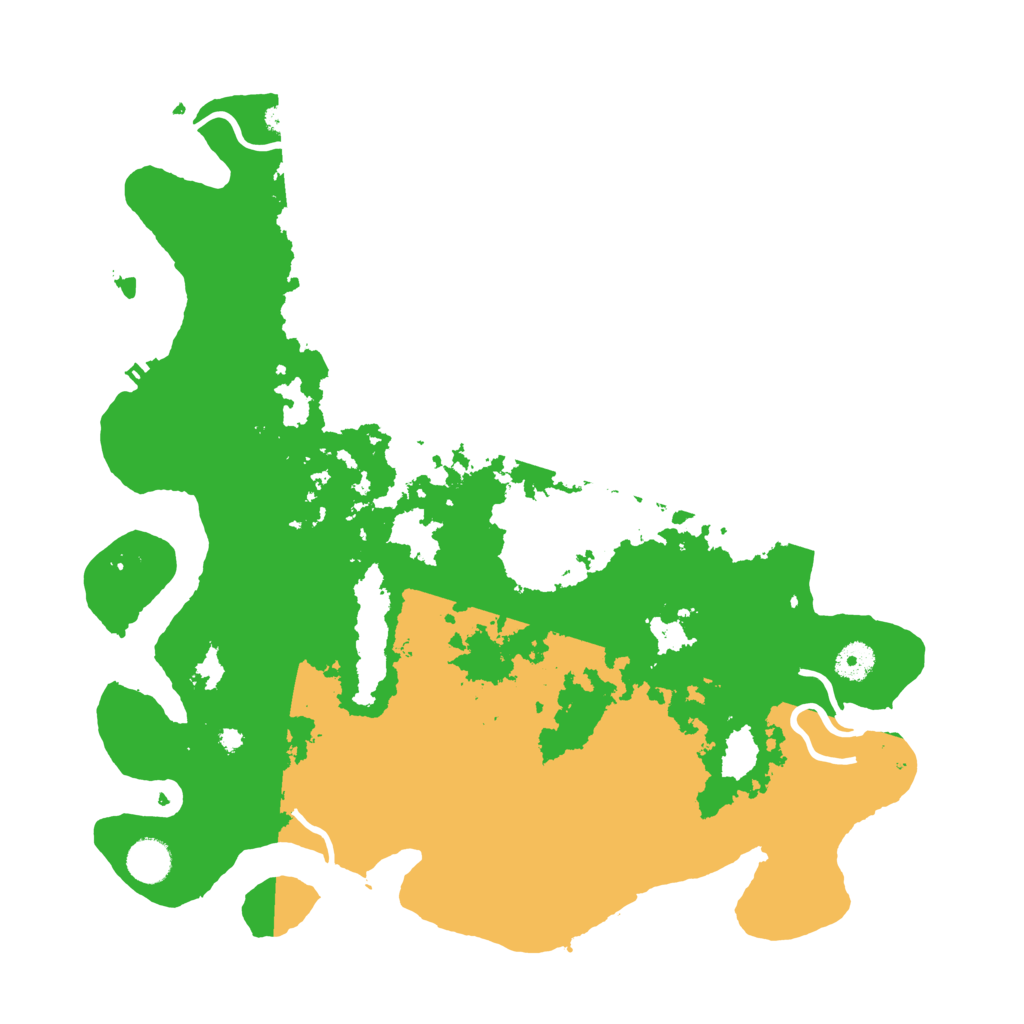 Biome Rust Map: Procedural Map, Size: 4052, Seed: 13825