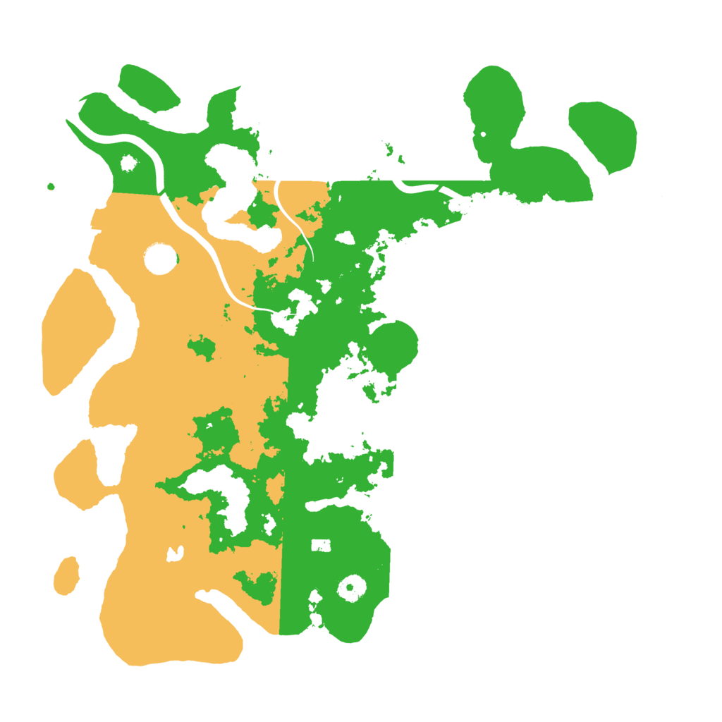 Biome Rust Map: Procedural Map, Size: 4000, Seed: 392258570