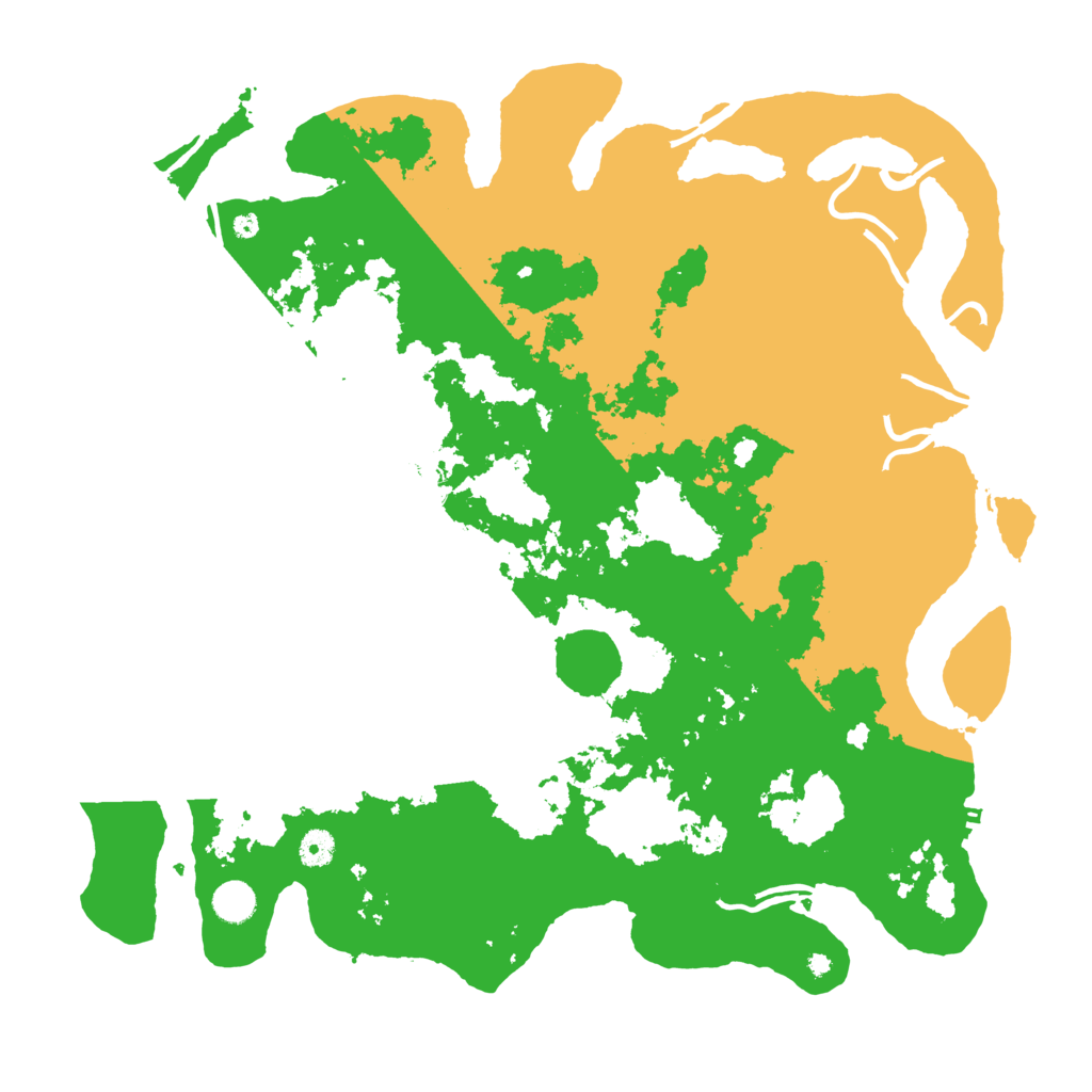 Biome Rust Map: Procedural Map, Size: 4500, Seed: 551887622