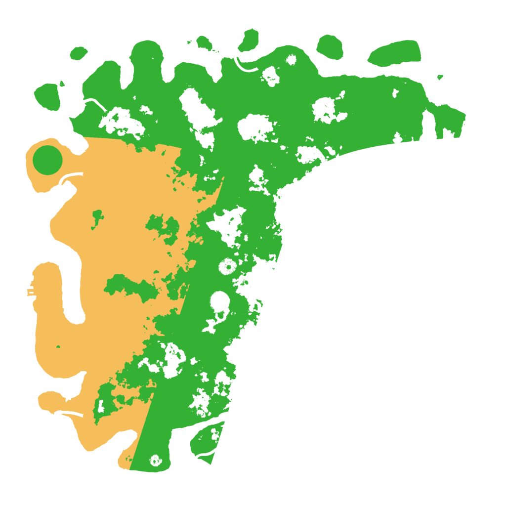 Biome Rust Map: Procedural Map, Size: 4500, Seed: 423878505