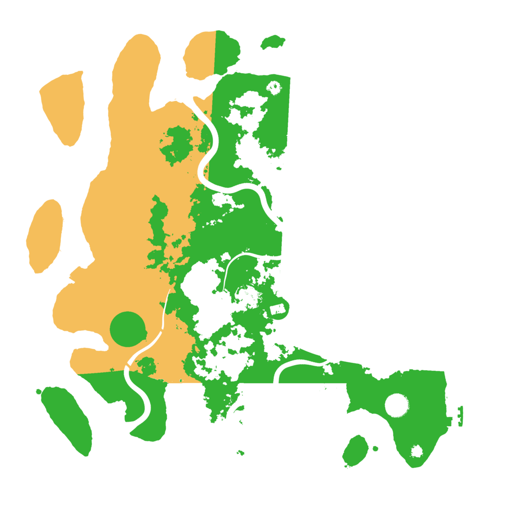 Biome Rust Map: Procedural Map, Size: 3800, Seed: 1127320187