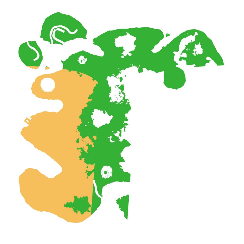 Biome Rust Map: Procedural Map, Size: 3000, Seed: 236349833