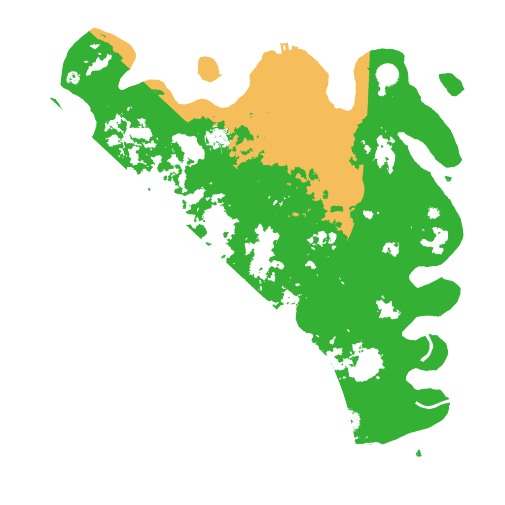 Biome Rust Map: Procedural Map, Size: 3900, Seed: 165