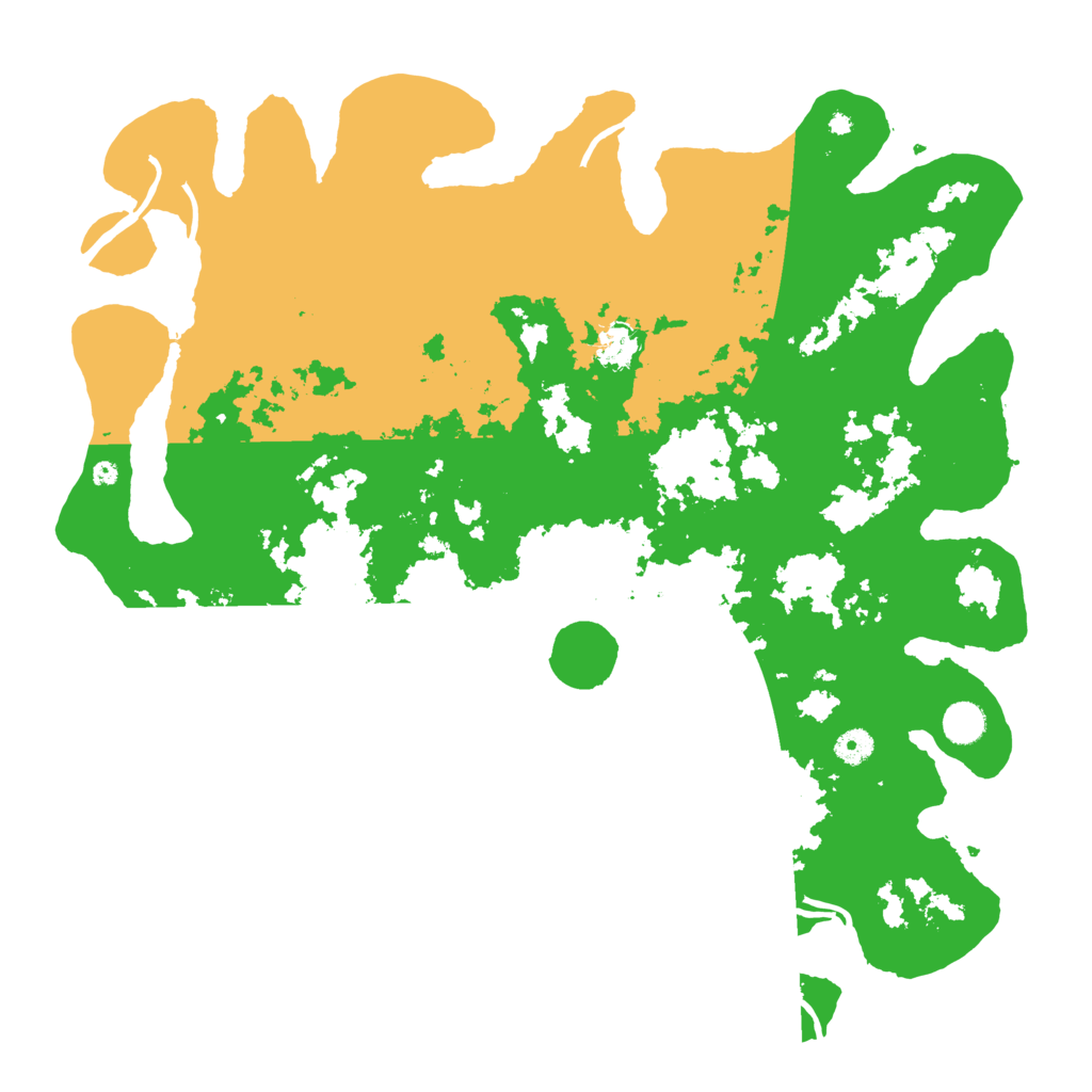 Biome Rust Map: Procedural Map, Size: 4500, Seed: 54512