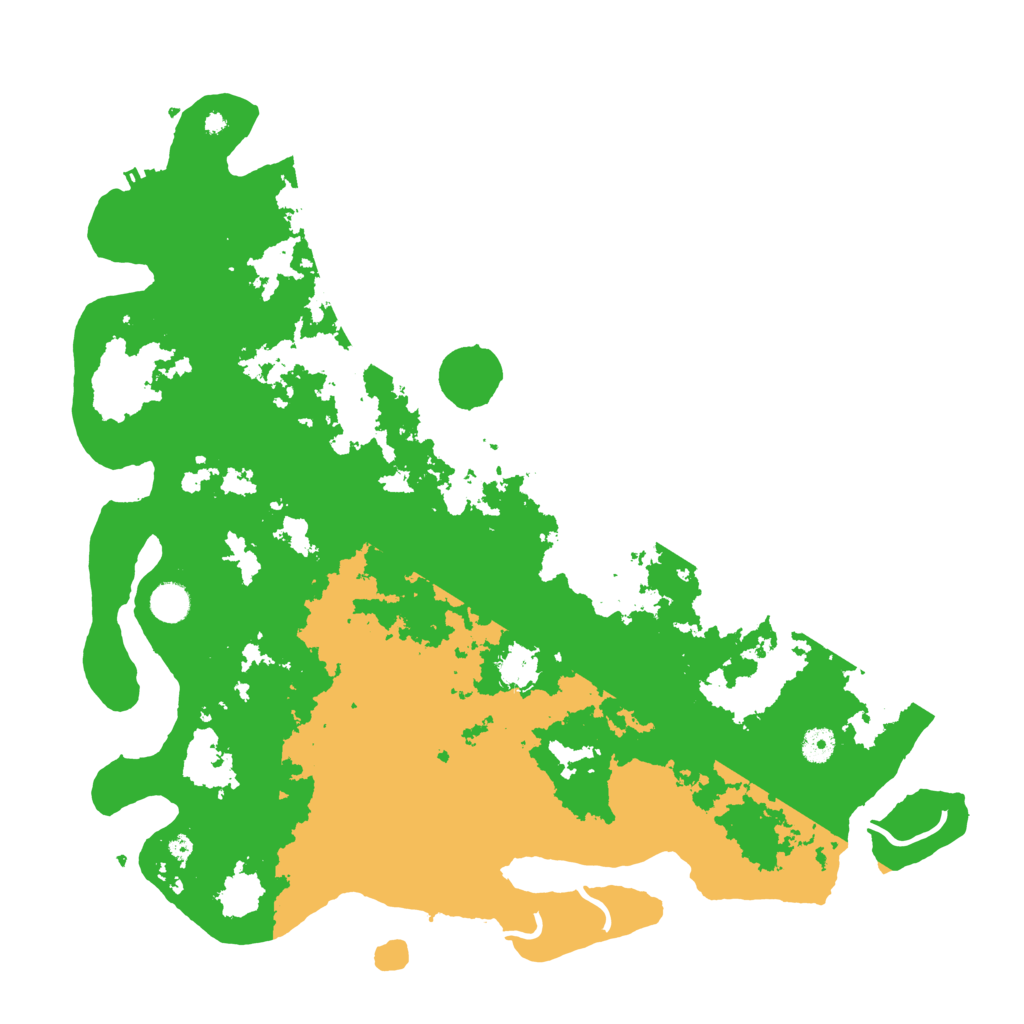 Biome Rust Map: Procedural Map, Size: 4500, Seed: 2084480322